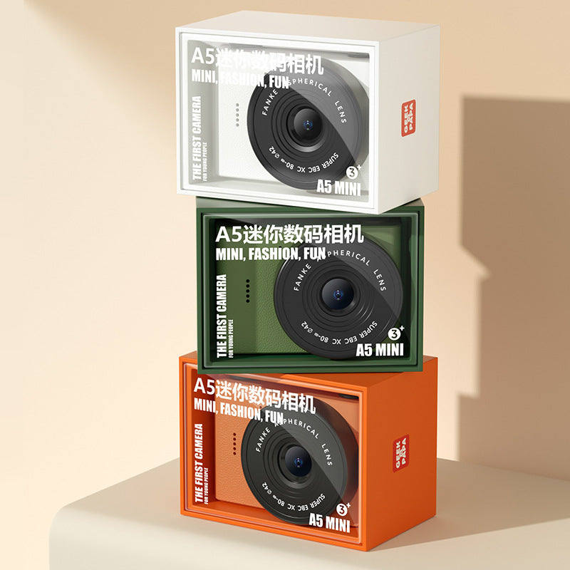 Mini Dual‑Lens Digital Camera