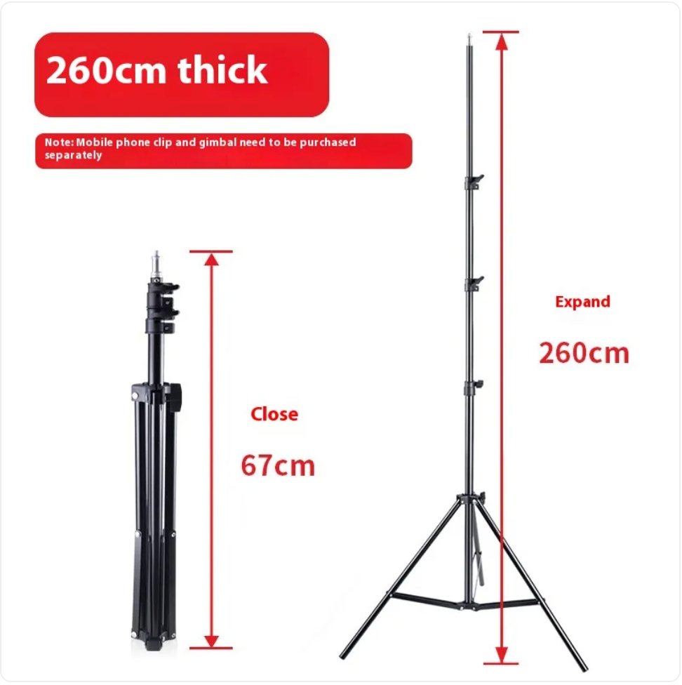 Telescopic Phone Light Stand