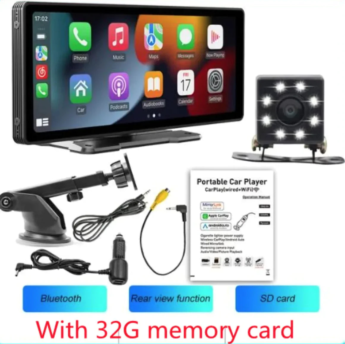 Apple Carplay portable dashboard stand,
