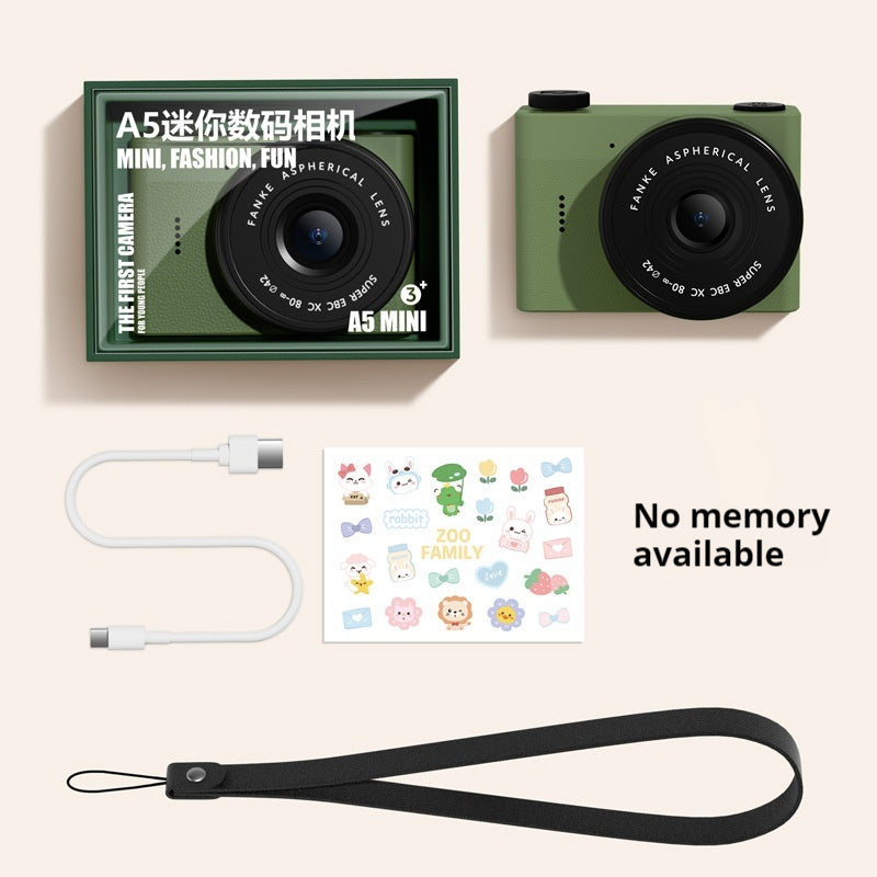 Mini Dual‑Lens Digital Camera