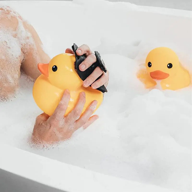Silicone Bath Brush with Hook for Men and Women