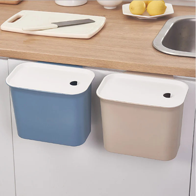 Multifunctional Hanging Plastic Trash Sorter Bin for car doors